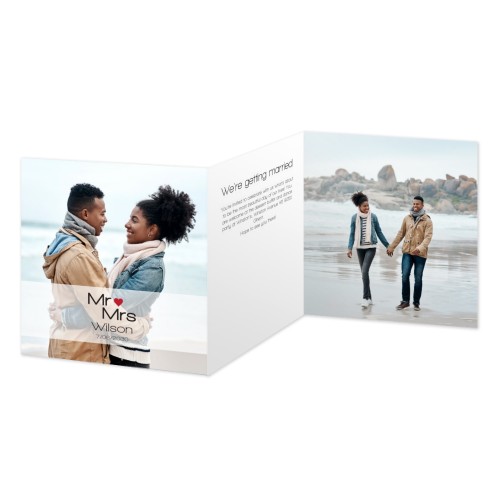 Double Folded Card Square 14,3 x 14,3 cm