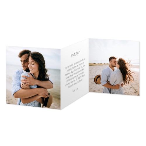 Double Folded Card Square 14,3 x 14,3 cm Double Folded Card Square 14,3 x 14,3 cm