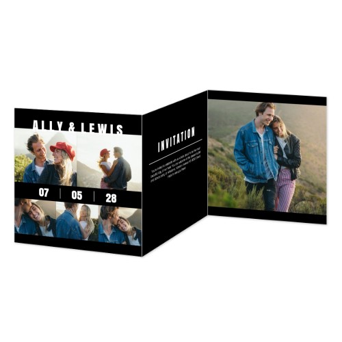 Fotokort 6 sidor Kvadrat 14,3 x 14,3 cm