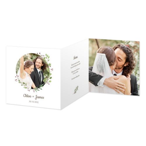 Double Folded Card Square 14,3 x 14,3 cm