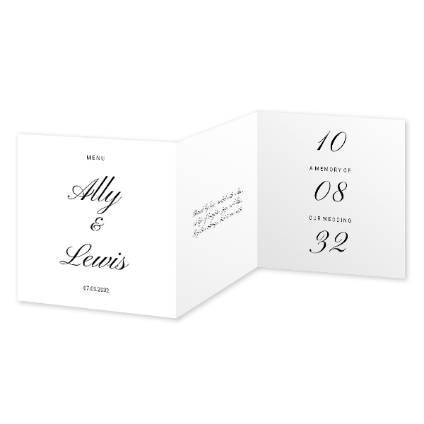 Double Folded Card Square 14,3 x 14,3 cm Double Folded Card Square 14,3 x 14,3 cm