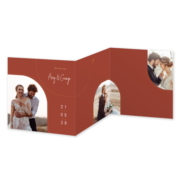 Double Folded Card Square 14,3 x 14,3 cm