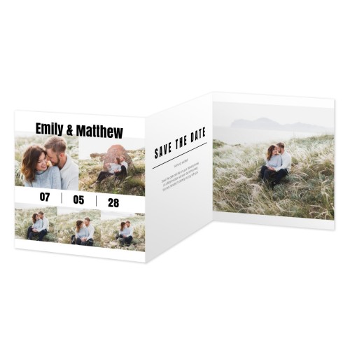 Fotokort 6 sider Kvadratisk 14,3 x 14,3 cm