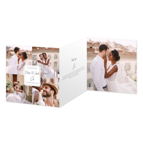 Double Folded Card Square 14,3 x 14,3 cm