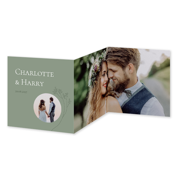 Fotokort 6 sidor Kvadrat 14,3 x 14,3 cm Fotokort 6 sidor Kvadrat 14,3 x 14,3 cm