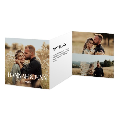 Double Folded Card Square 14,3 x 14,3 cm