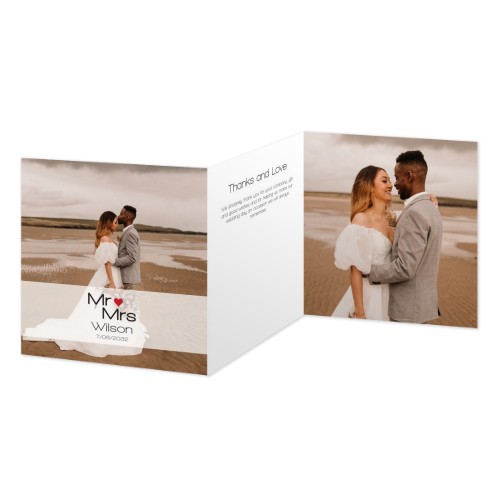 Double Folded Card Square 14,3 x 14,3 cm