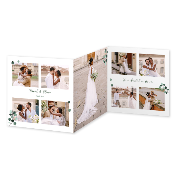 Double Folded Card Square 14,3 x 14,3 cm