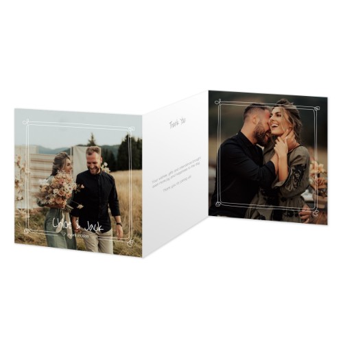 Double Folded Card Square 14,3 x 14,3 cm Double Folded Card Square 14,3 x 14,3 cm