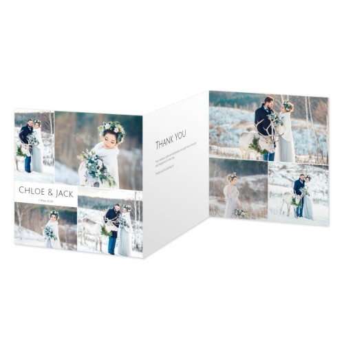 Fotokort 6 sidor Kvadrat 14,3 x 14,3 cm Fotokort 6 sidor Kvadrat 14,3 x 14,3 cm