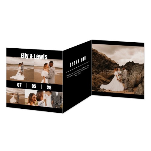 Fotokort 6 sidor Kvadrat 14,3 x 14,3 cm