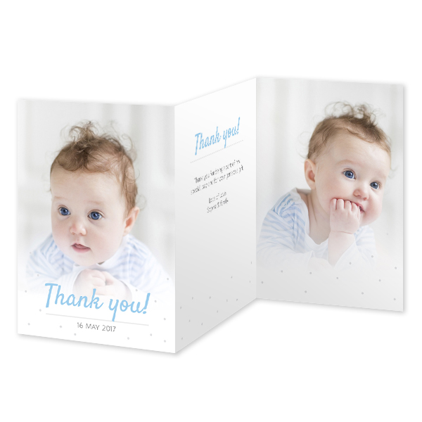Double Folded Card Portrait 10 x 14,3 cm