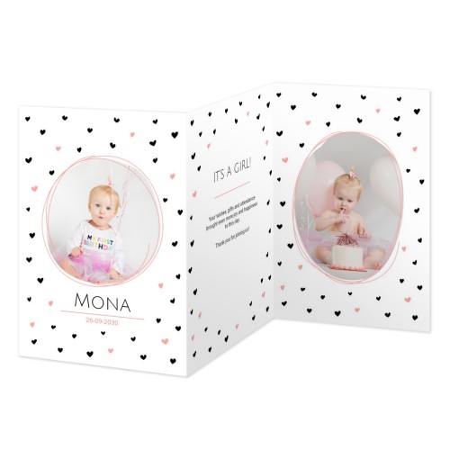 Fotokort 6 sider Stående 10 x 14,3 cm