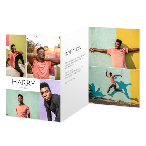 Double Folded Card Portrait 10 x 14,3 cm