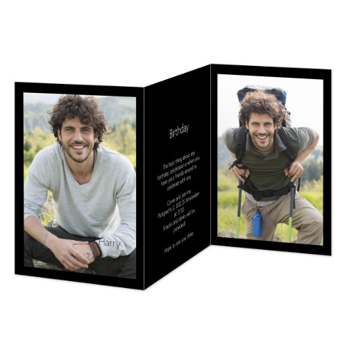 Doppelt gefaltete Grusskarte Hochformat 10 x 14,3 cm Doppelt gefaltete Grusskarte Hochformat 10 x 14,3 cm