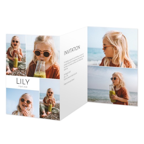 Dubbelgevouwen Kaart Staand 10 x 14,3 cm