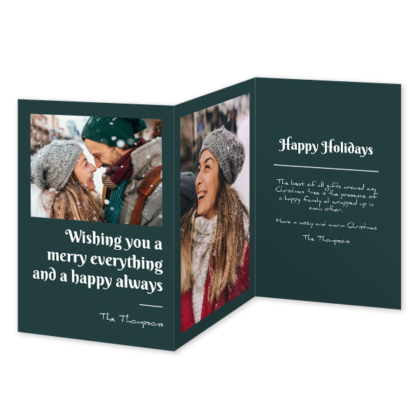 Double Folded Card Portrait 10 x 14,3 cm Double Folded Card Portrait 10 x 14,3 cm