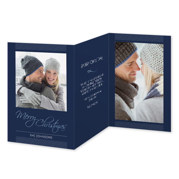 Double Folded Card Portrait 10 x 14,3 cm