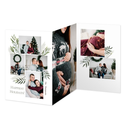 Double Folded Card Portrait 10 x 14,3 cm