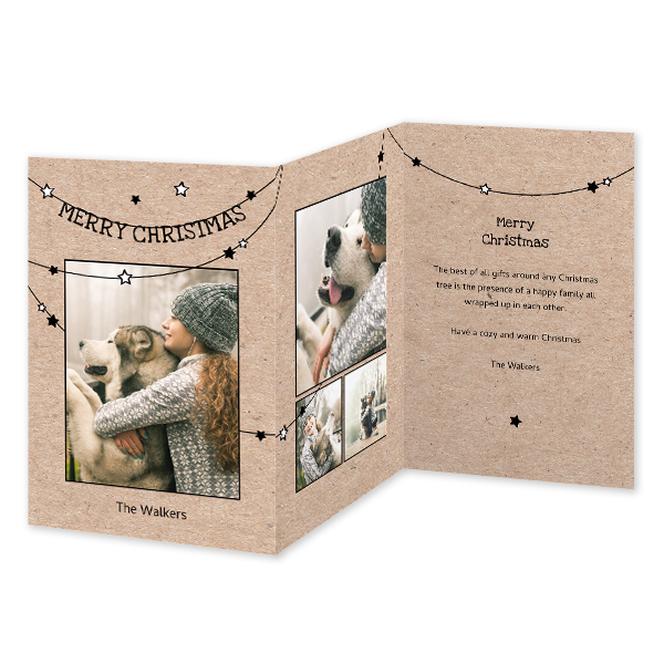 Faire-part 3 volets Portrait 10 x 14,3 cm Faire-part 3 volets Portrait 10 x 14,3 cm