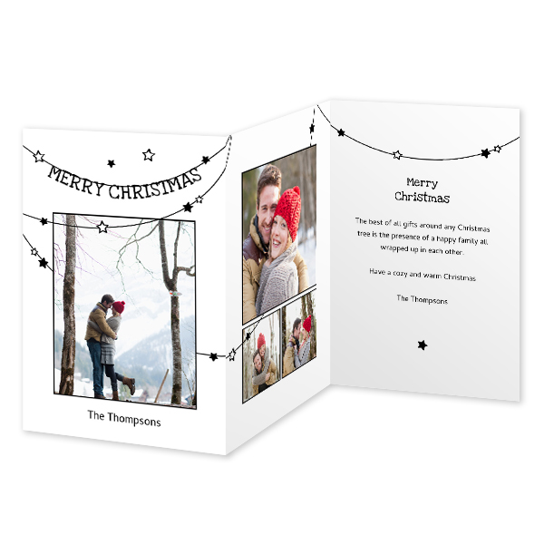 Fotokort 6 sider Stående 10 x 14,3 cm