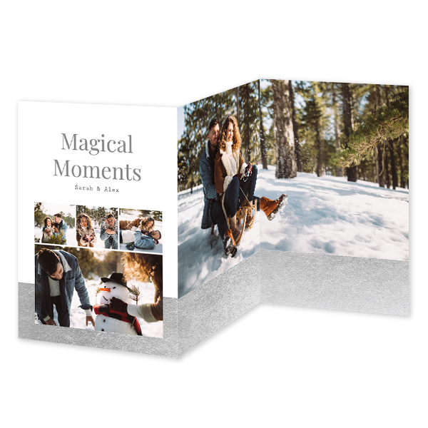 Faire-part 3 volets Portrait 10 x 14,3 cm Faire-part 3 volets Portrait 10 x 14,3 cm