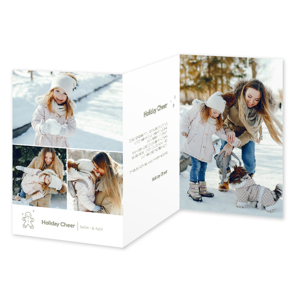 Fotokort 6 sider Stående 10 x 14,3 cm