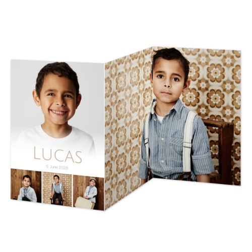 Dubbelgevouwen Kaart Staand 10 x 14,3 cm Dubbelgevouwen Kaart Staand 10 x 14,3 cm