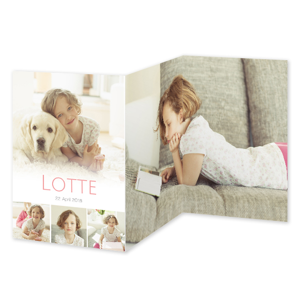 Double Folded Card Portrait 10 x 14,3 cm Double Folded Card Portrait 10 x 14,3 cm