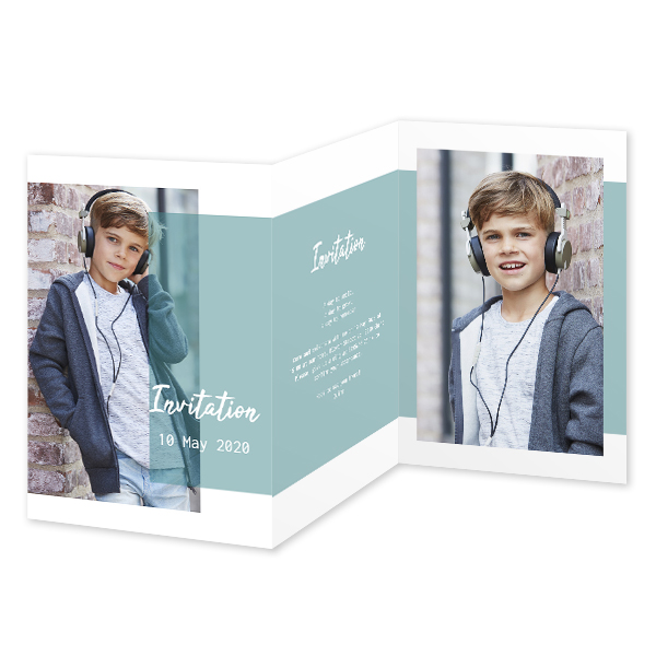 Double Folded Card Portrait 10 x 14,3 cm Double Folded Card Portrait 10 x 14,3 cm