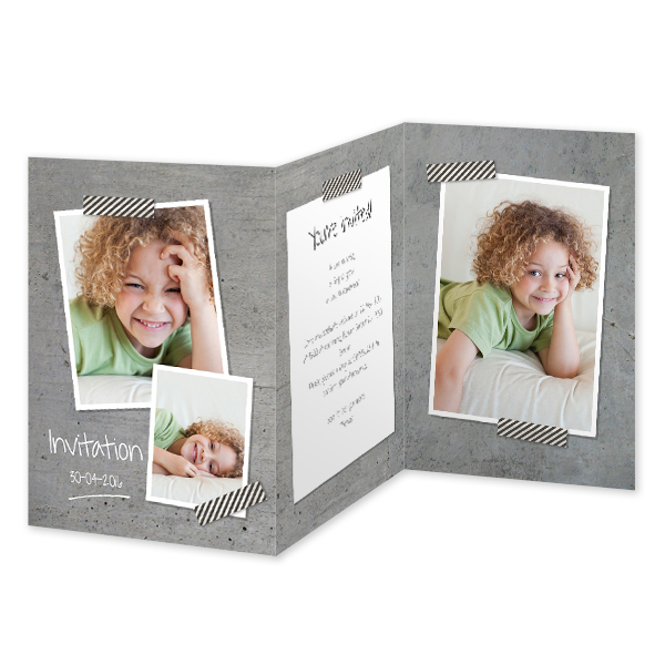 Fotokort 6 sider Portræt 10 x 14,3 cm