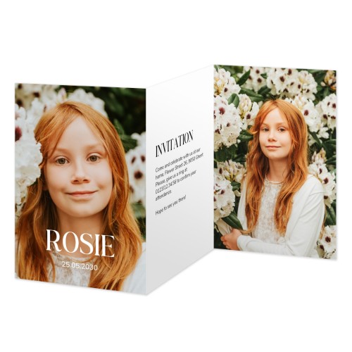 Double Folded Card Portrait 10 x 14,3 cm Double Folded Card Portrait 10 x 14,3 cm