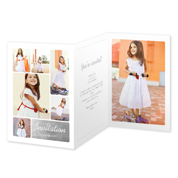 Double Folded Card Portrait 10 x 14,3 cm Double Folded Card Portrait 10 x 14,3 cm