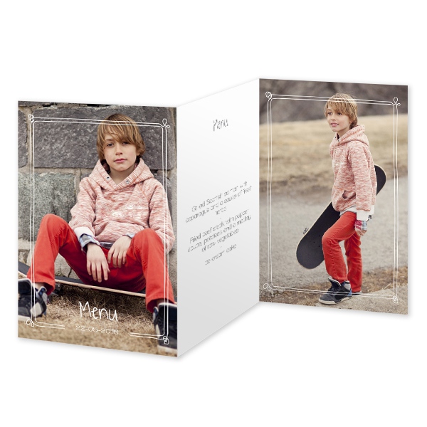 Double Folded Card Portrait 10 x 14,3 cm Double Folded Card Portrait 10 x 14,3 cm