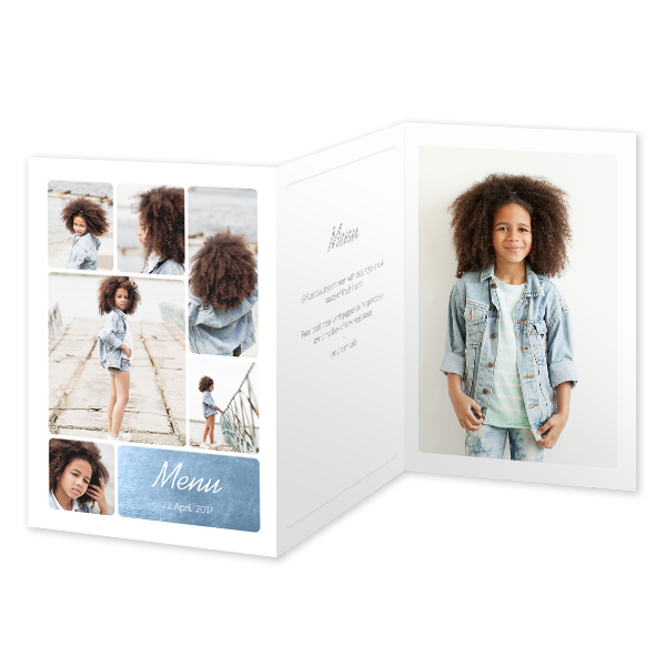 Fotokort 6 sider Portræt 10 x 14,3 cm