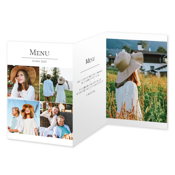 Double Folded Card Portrait 10 x 14,3 cm Double Folded Card Portrait 10 x 14,3 cm