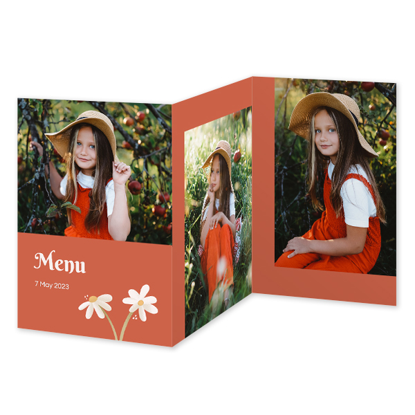 Double Folded Card Portrait 10 x 14,3 cm Double Folded Card Portrait 10 x 14,3 cm