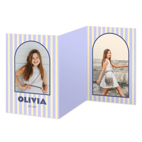 Double Folded Card Portrait 10 x 14,3 cm