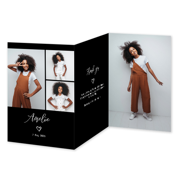 Double Folded Card Portrait 10 x 14,3 cm Double Folded Card Portrait 10 x 14,3 cm