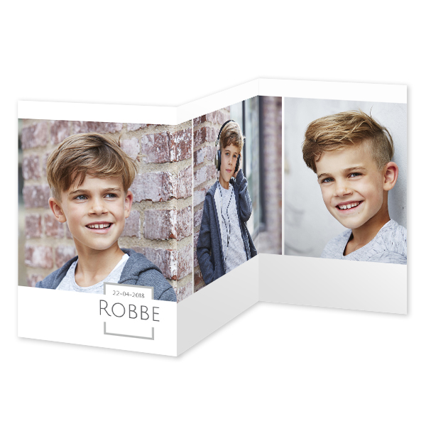 Fotokort 6 sider Stående 10 x 14,3 cm