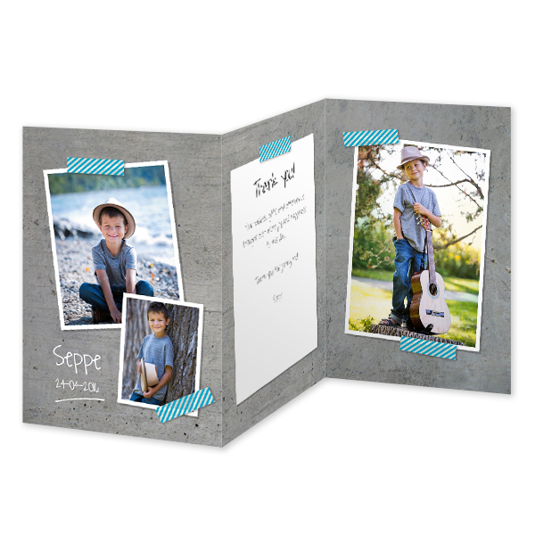 Fotokort 6 sider Stående 10 x 14,3 cm