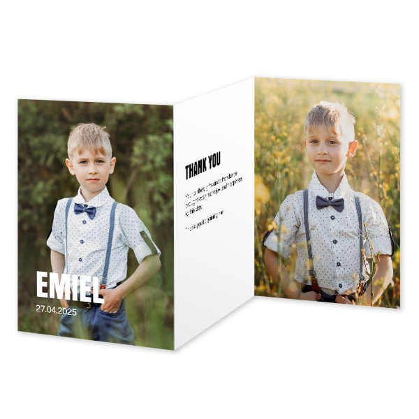 Double Folded Card Portrait 10 x 14,3 cm Double Folded Card Portrait 10 x 14,3 cm