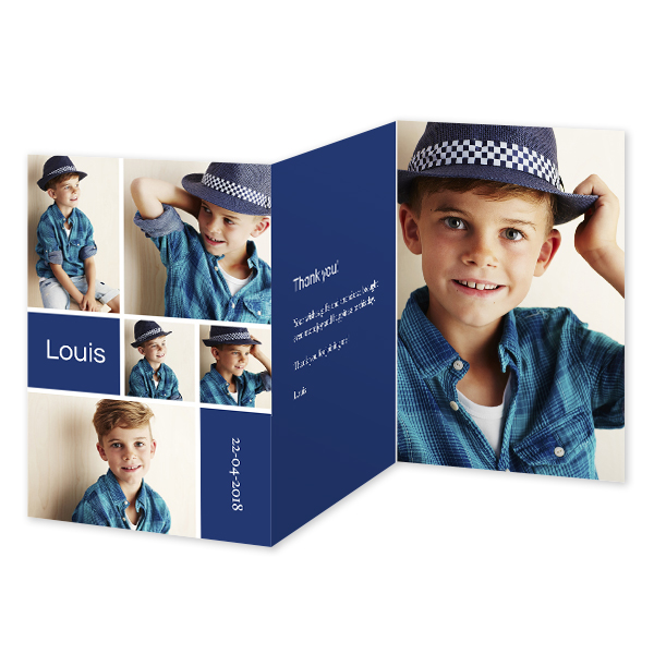 Fotokort 6 sider Stående 10 x 14,3 cm