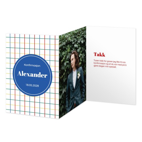 Fotokort 6 sider Stående 10 x 14,3 cm