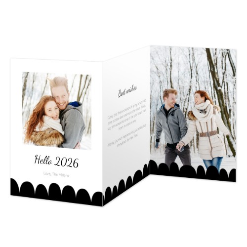 Double Folded Card Portrait 10 x 14,3 cm Double Folded Card Portrait 10 x 14,3 cm