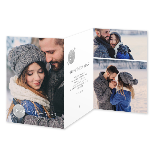 Double Folded Card Portrait 10 x 14,3 cm