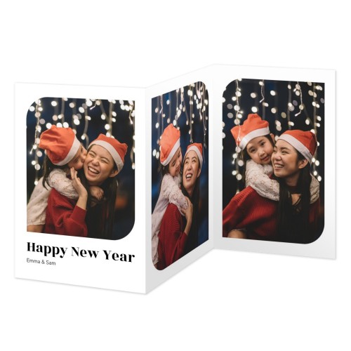 Double Folded Card Portrait 10 x 14,3 cm