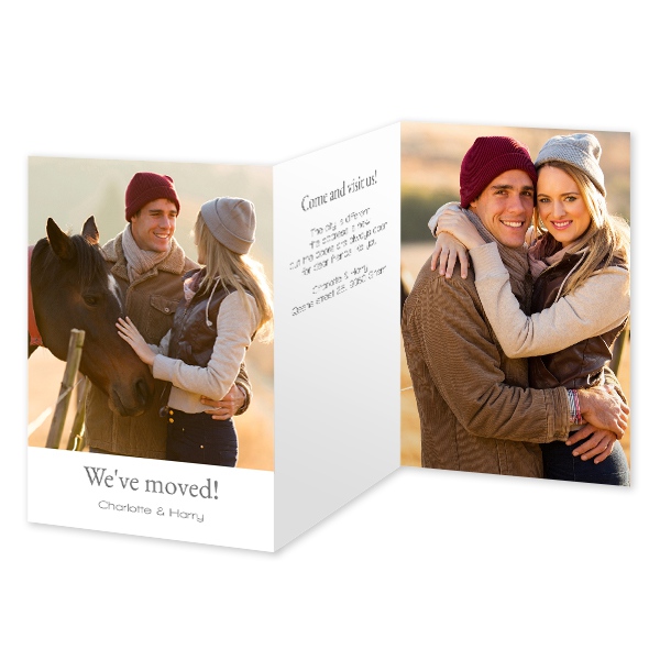 Fotokort 6 sider Portræt 10 x 14,3 cm