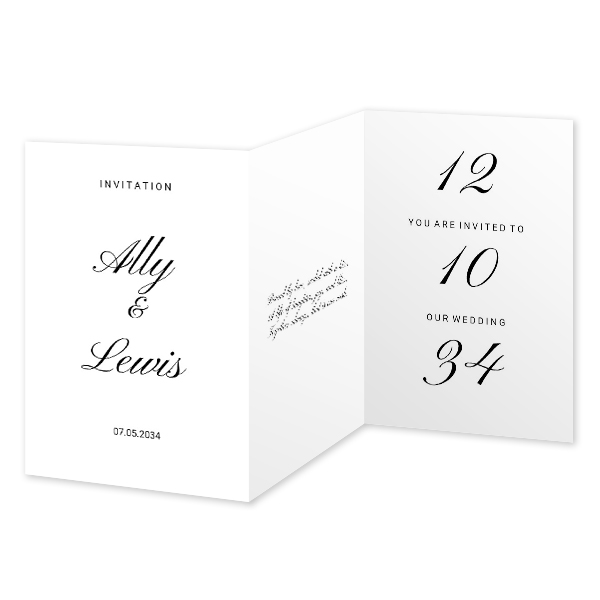 Double Folded Card Portrait 10 x 14,3 cm Double Folded Card Portrait 10 x 14,3 cm