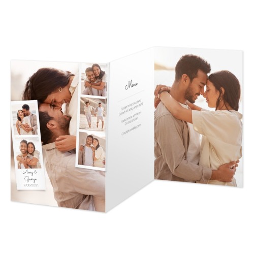 Dubbelgevouwen Kaart Staand 10 x 14,3 cm